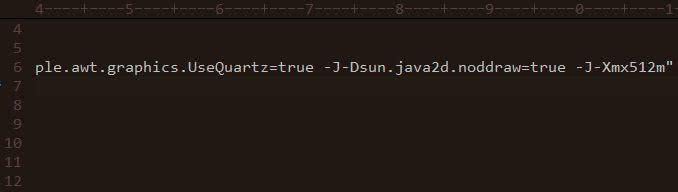 Netbeans JVM creation failed: -J-Xmx512m