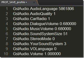 BF3 Sound Settings GstAudio.SoundSystemSize 51 , GstAudio.StereoMode 0 , GstAudio.YourSoundSystem 3