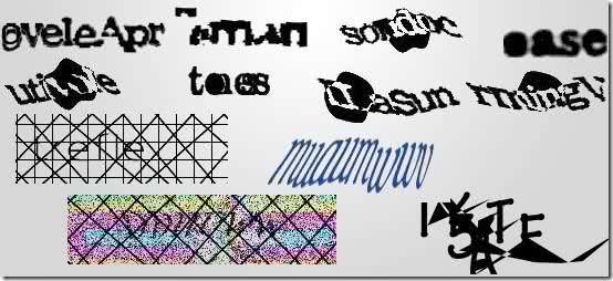 bad captcha example - how not to make a captcha