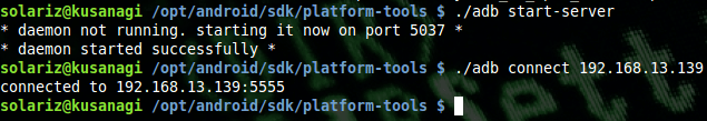 adb apk install FireTV